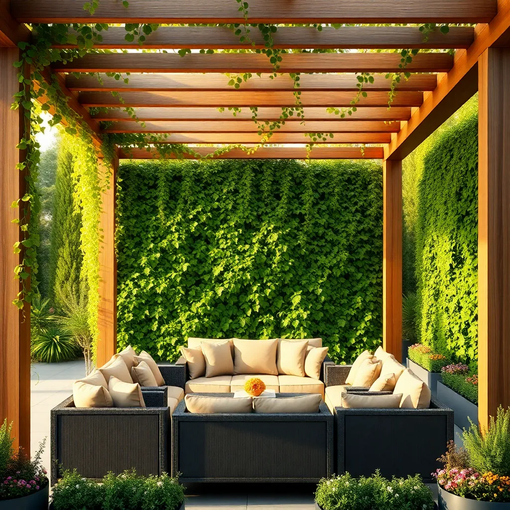 Use Vertical Gardens For Greenery