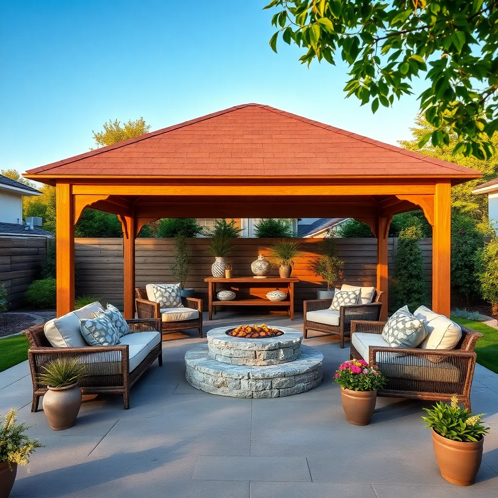 Choose Fire-Resistant Gazebo Materials