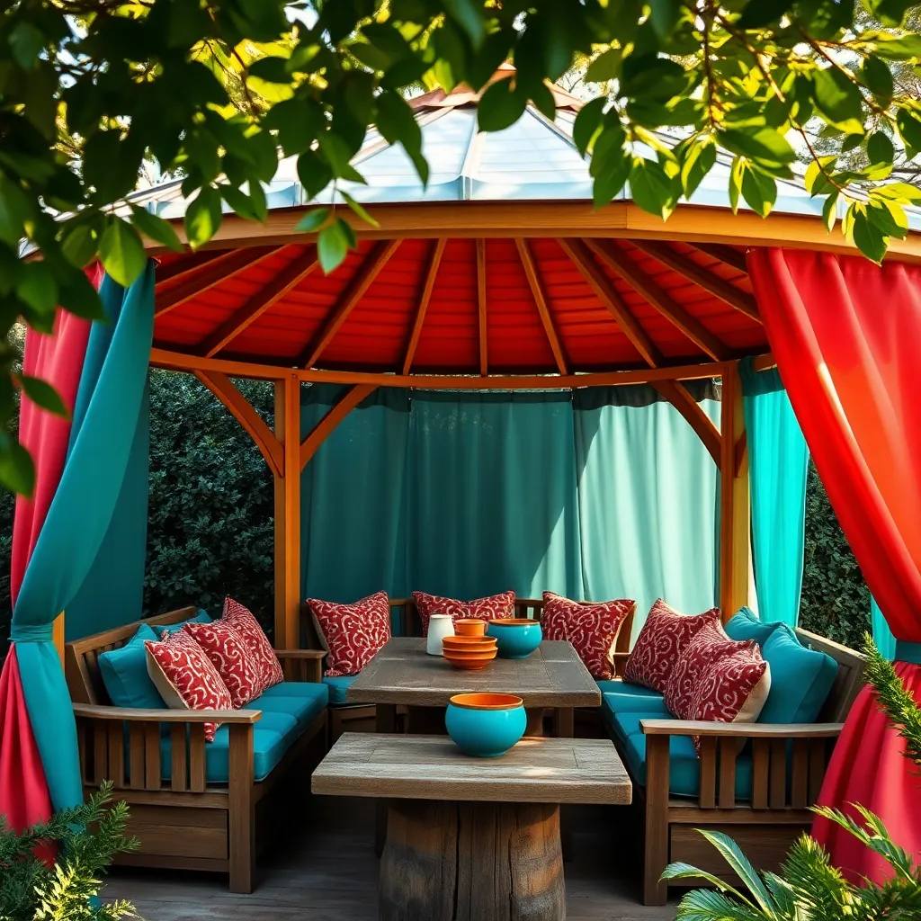 Choose Bold, Weatherproof Fabrics