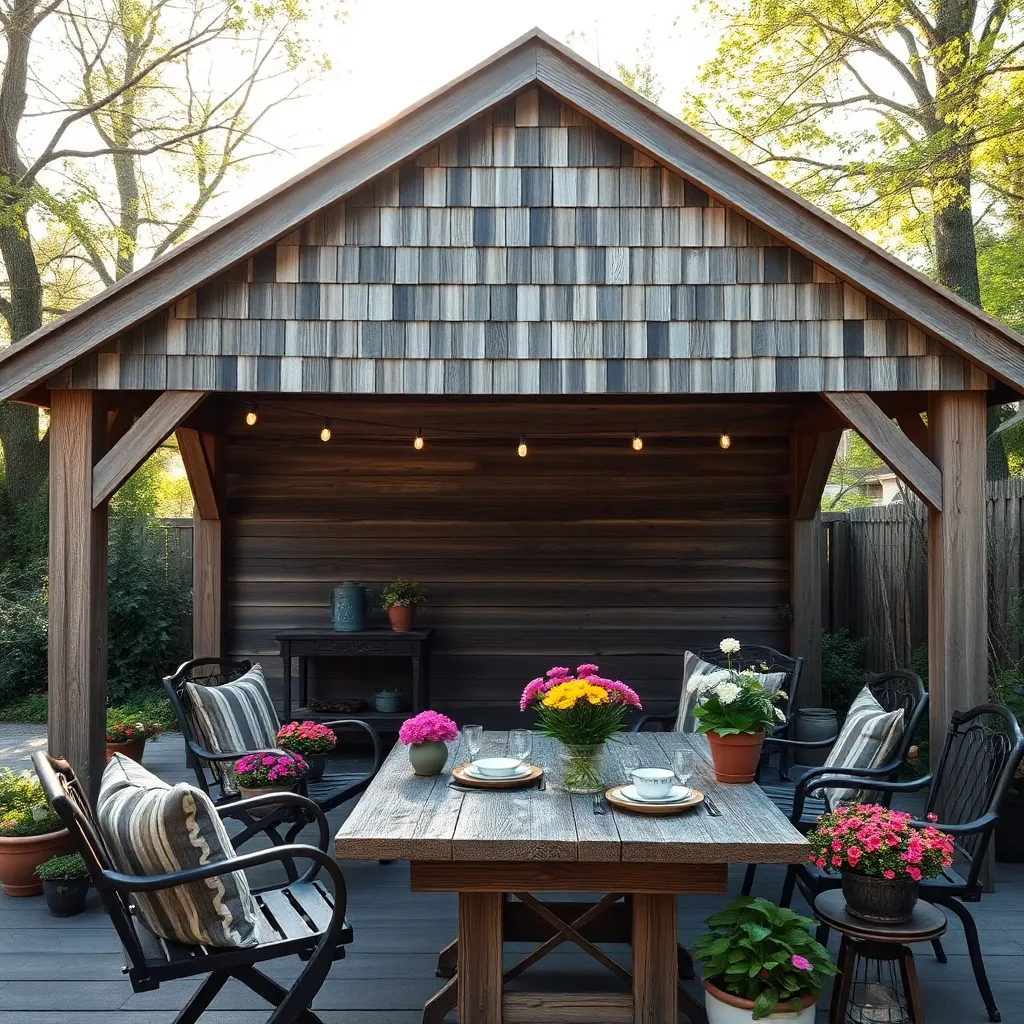 Utilize Reclaimed Wood for Charm