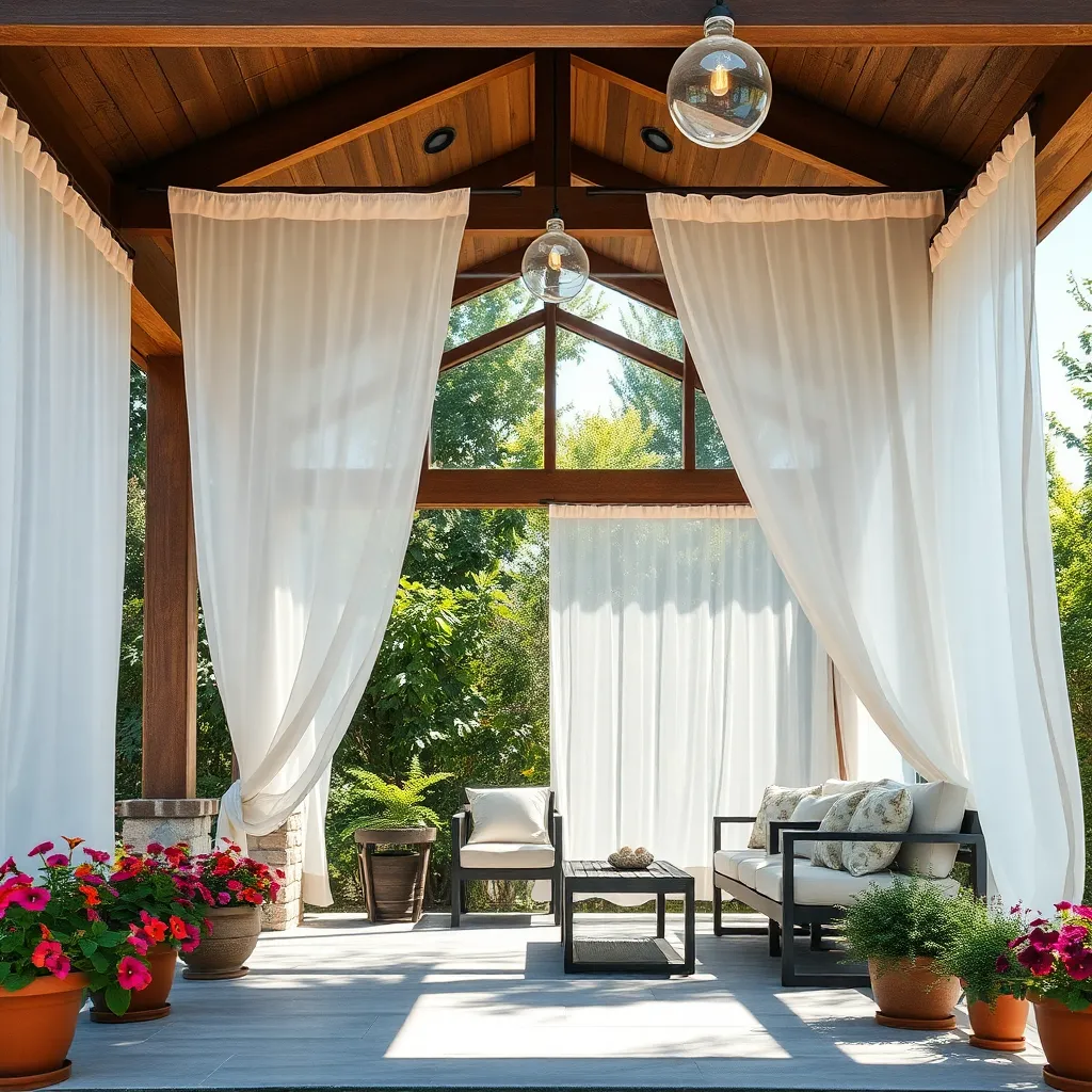 Use Waterproof Fabric Curtains