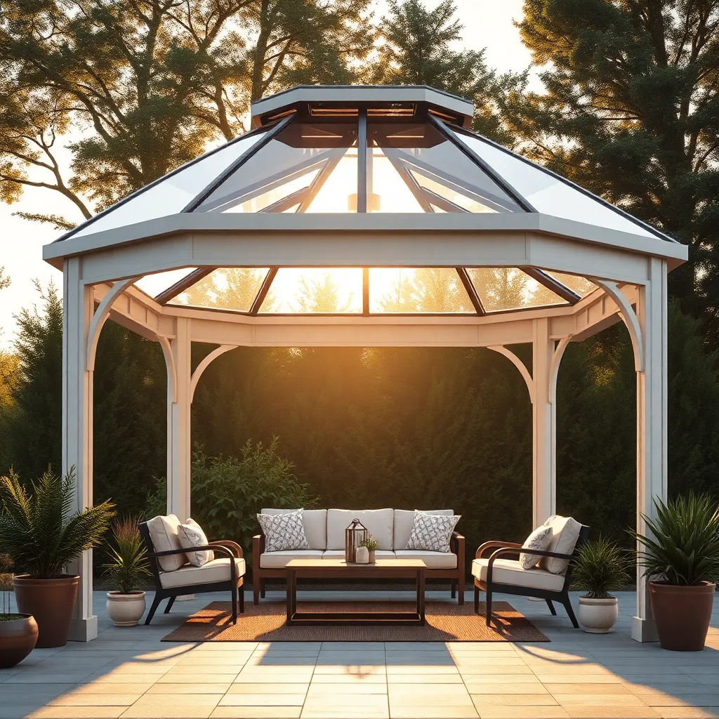 Octagonal Hardtop Design (Aluminum Construction)