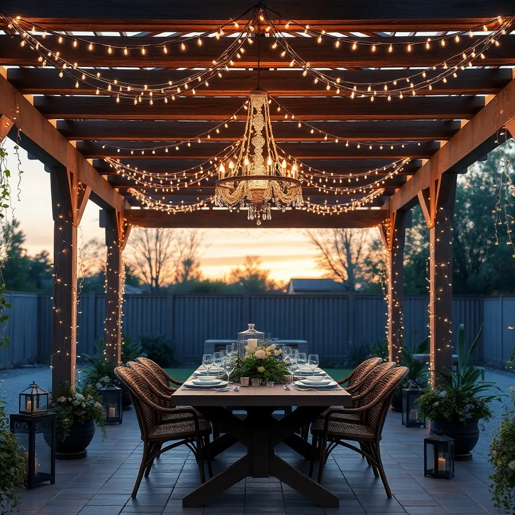 Create a Chandelier Centerpiece