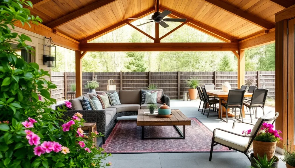 Covered Patio Ideas for All Seasons