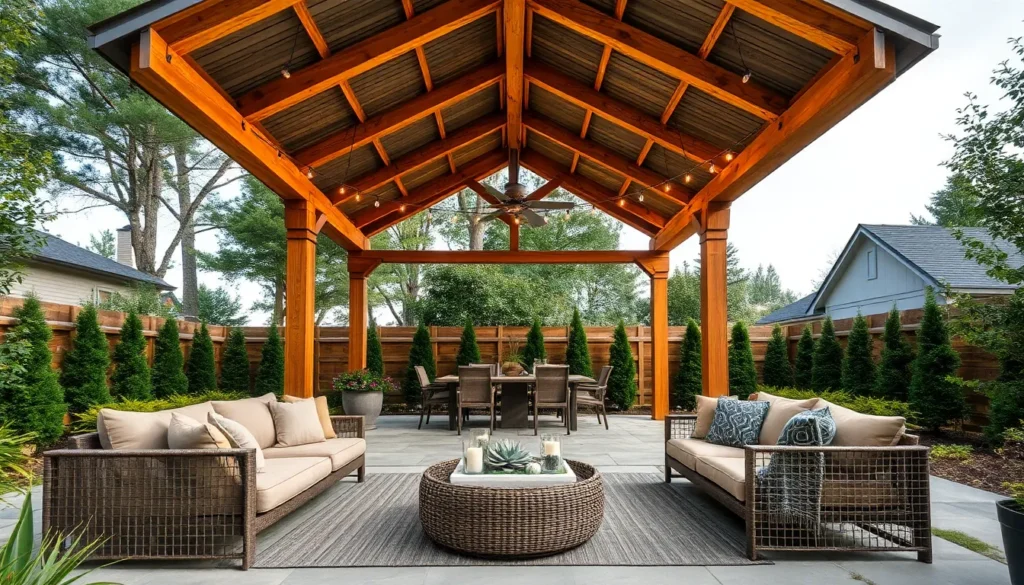 Backyard Pavilion Plans for Cozy Outdoor Living