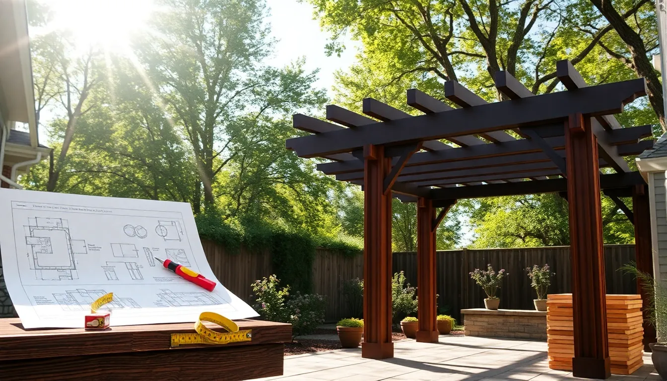 How to Build a Pergola Step-by-Step - Outdoor Shelter Pro