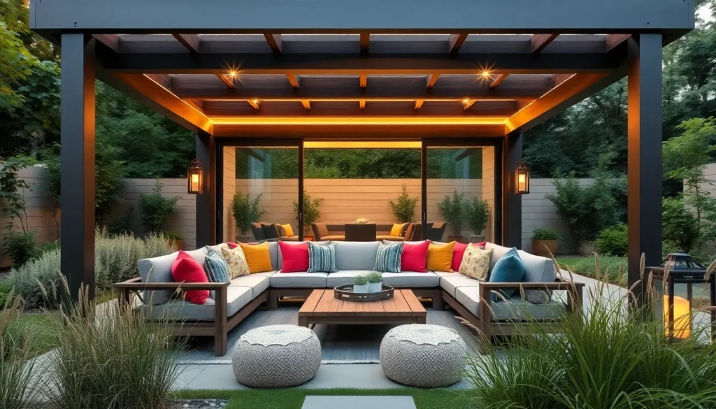 Modern Pavilion Ideas for Stylish Gardens