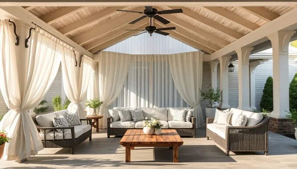 Elegant Covered Patio Ideas for Relaxation