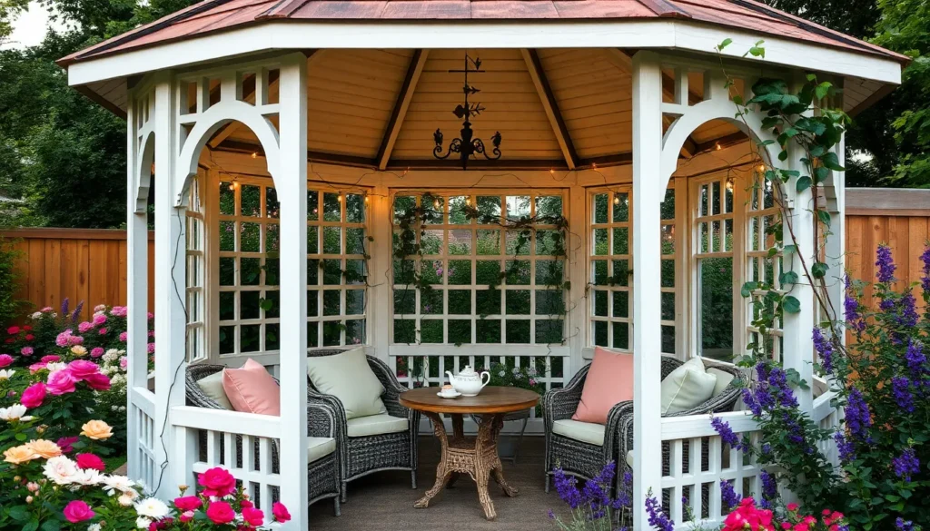 Small Garden Gazebo Ideas for Maximum Impact