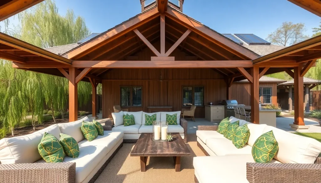 Backyard Pavilion Plans for Cozy Outdoor Living