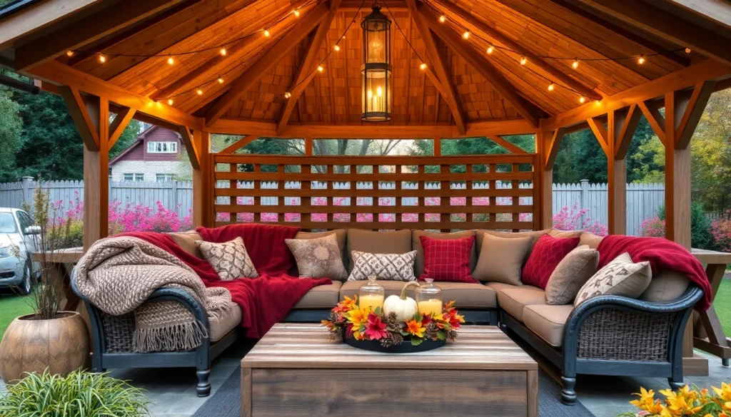 Cozy Gazebo Designs for Every Season