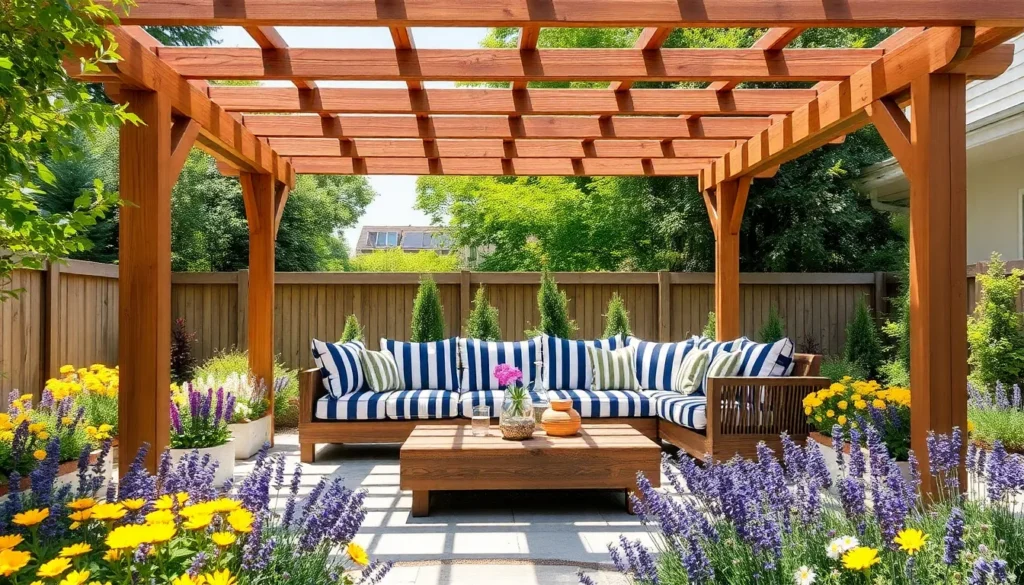 How to Build a DIY Pergola with Wood