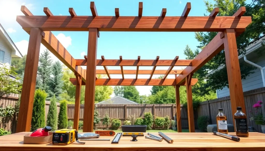 How to Build a Pergola Step-by-Step