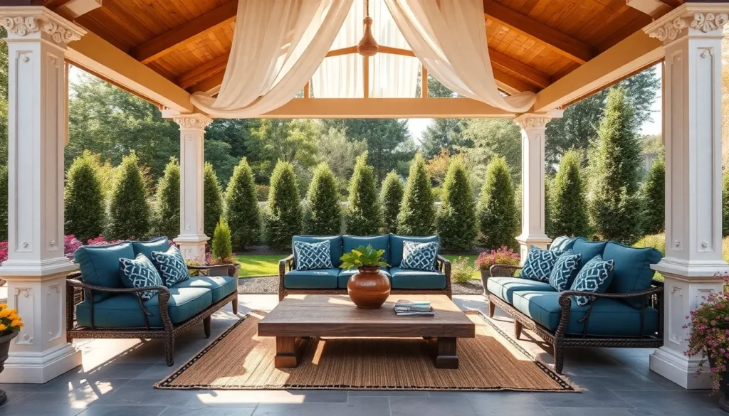 Elegant Covered Patio Ideas for Relaxation