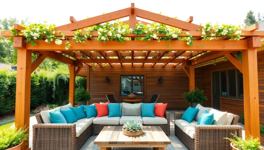 DIY Pergola with Shade Ideas