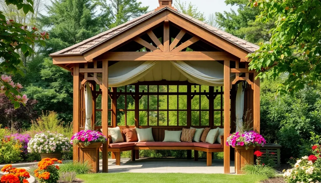 Cozy Gazebo Designs for Every Season