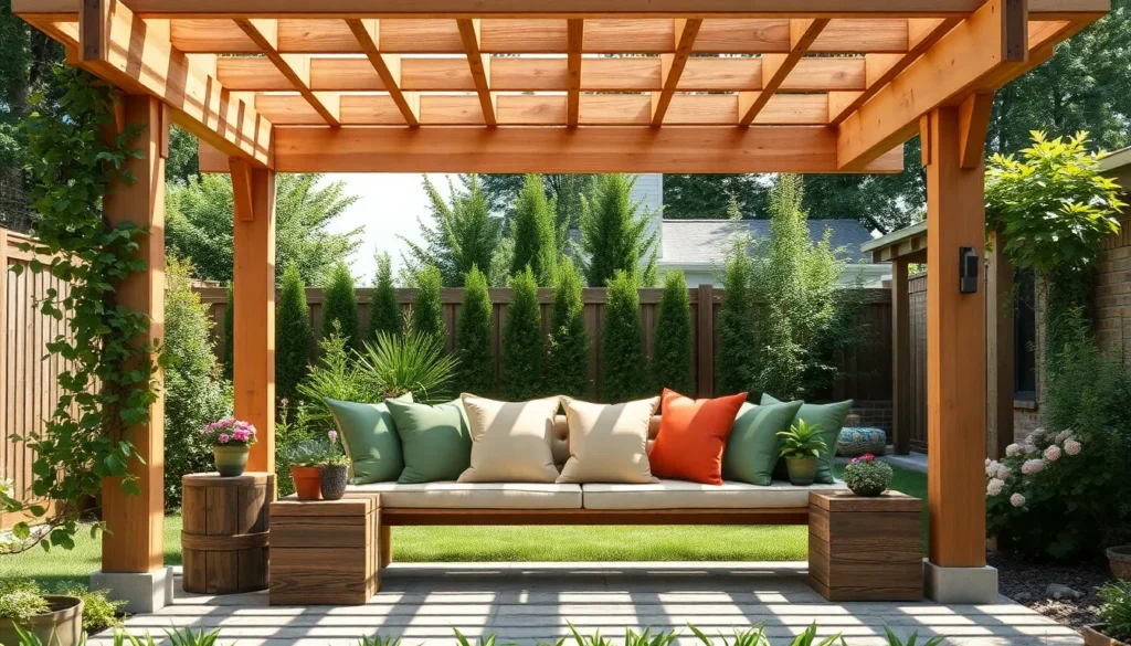 How to Build a DIY Pergola with Wood