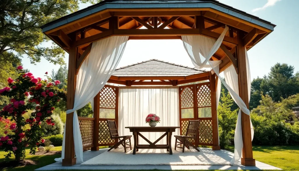 Beautiful Gazebo Ideas for Summer Weddings