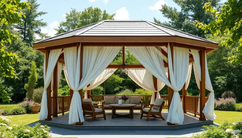 8 Open-Air Gazebo Designs for Summer Events