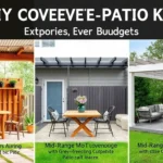 DIY Covered Patio Kits for Every Budget
