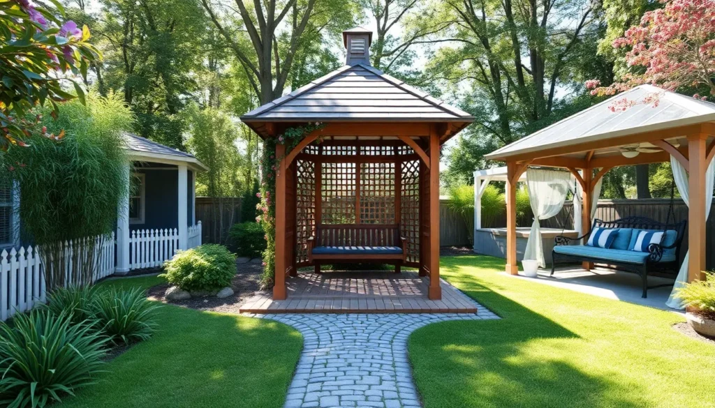 12 Backyard Gazebo Designs to Add Charm