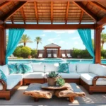 Gazebo Designs for Poolside Lounging