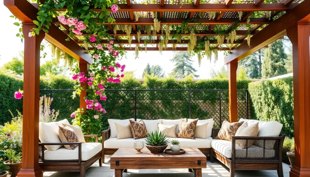 10 Amazing Ideas to Decorate Your Pergola