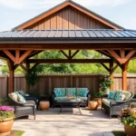 Budget-Friendly Pavilion Designs for Backyard Comfort