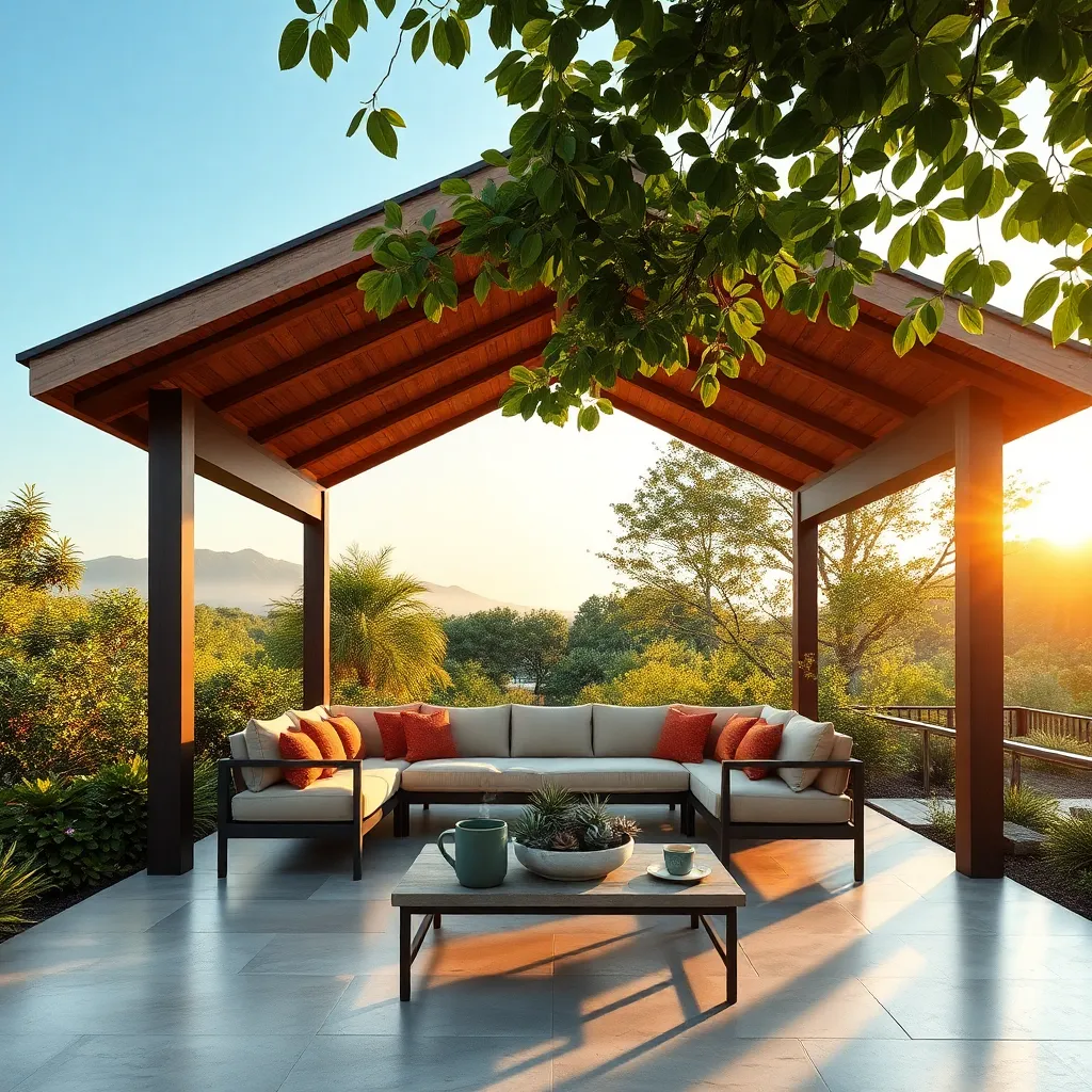 Blending Patio Design with Landscape