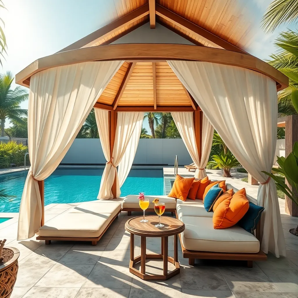 Innovative Gazebo Layouts for Lounging