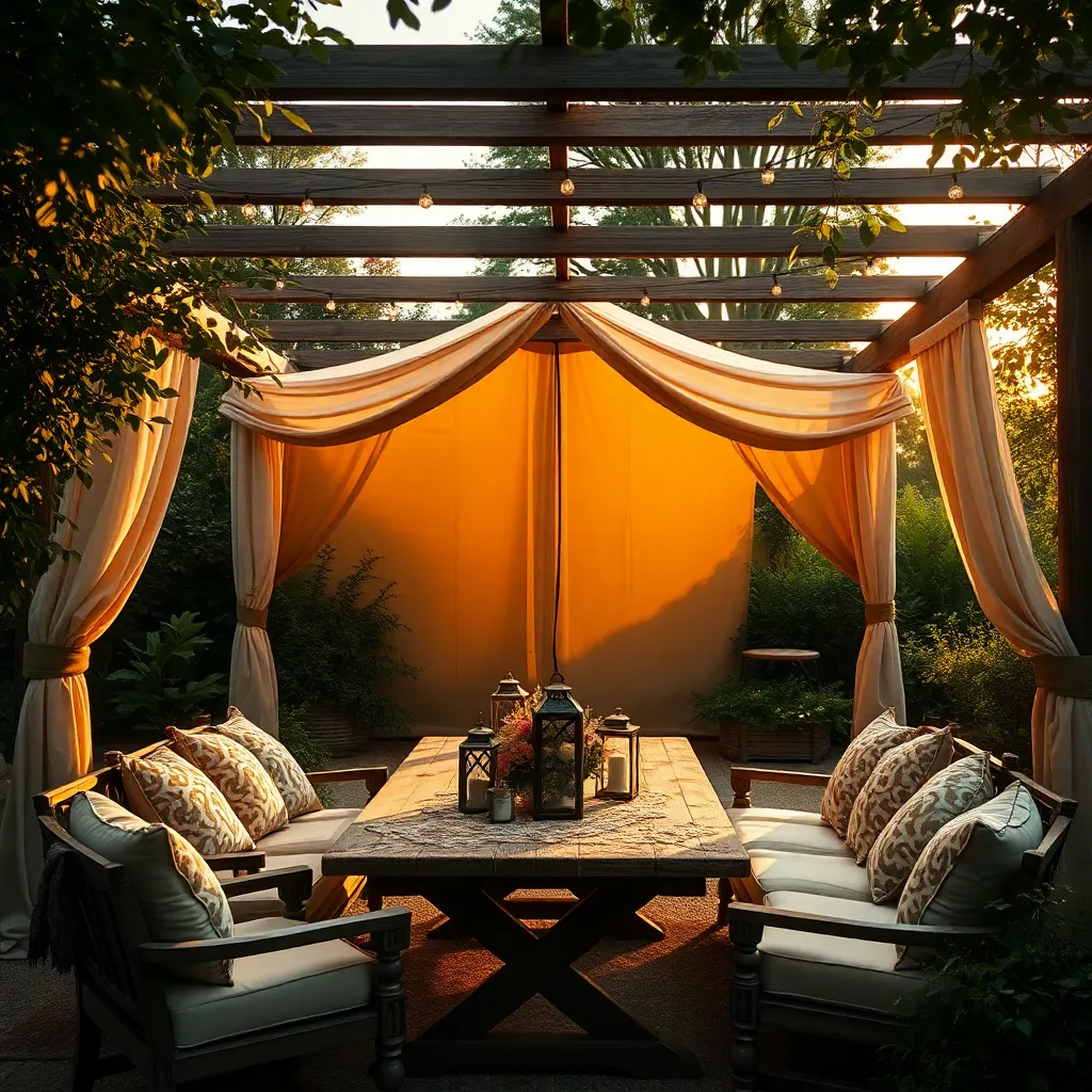 Vintage Tents for Rustic Elegance