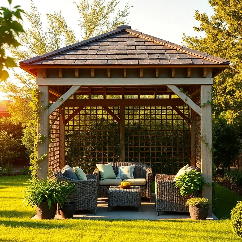 Enhance Privacy Using Trellis Screens