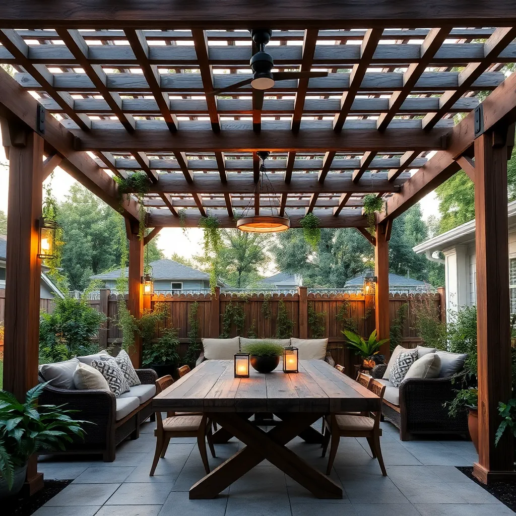 Choosing the Perfect Pergola Style