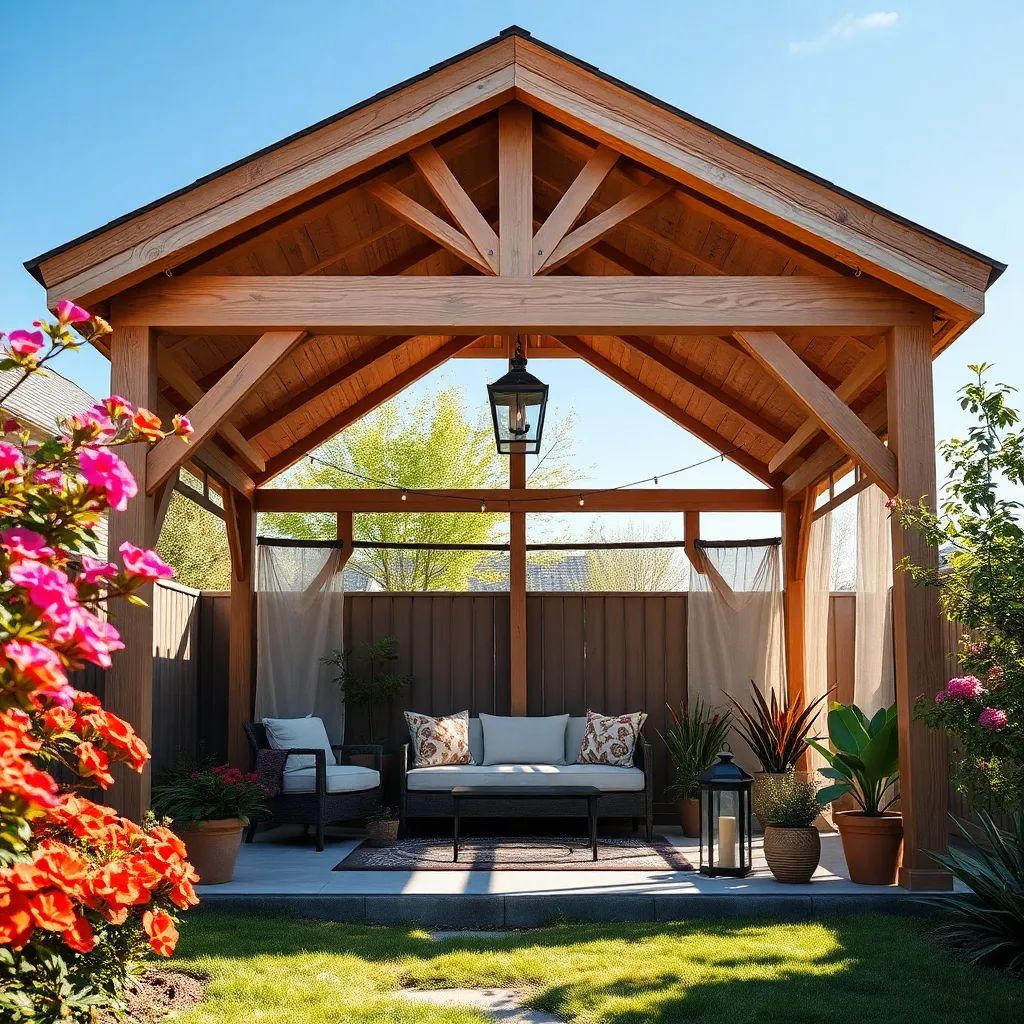 Adding Versatility to Small Gazebos