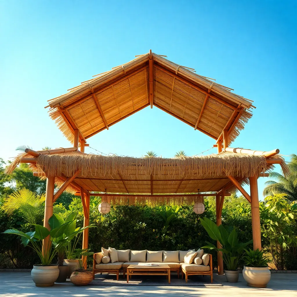 Sustainable Bamboo Gazebo Concepts