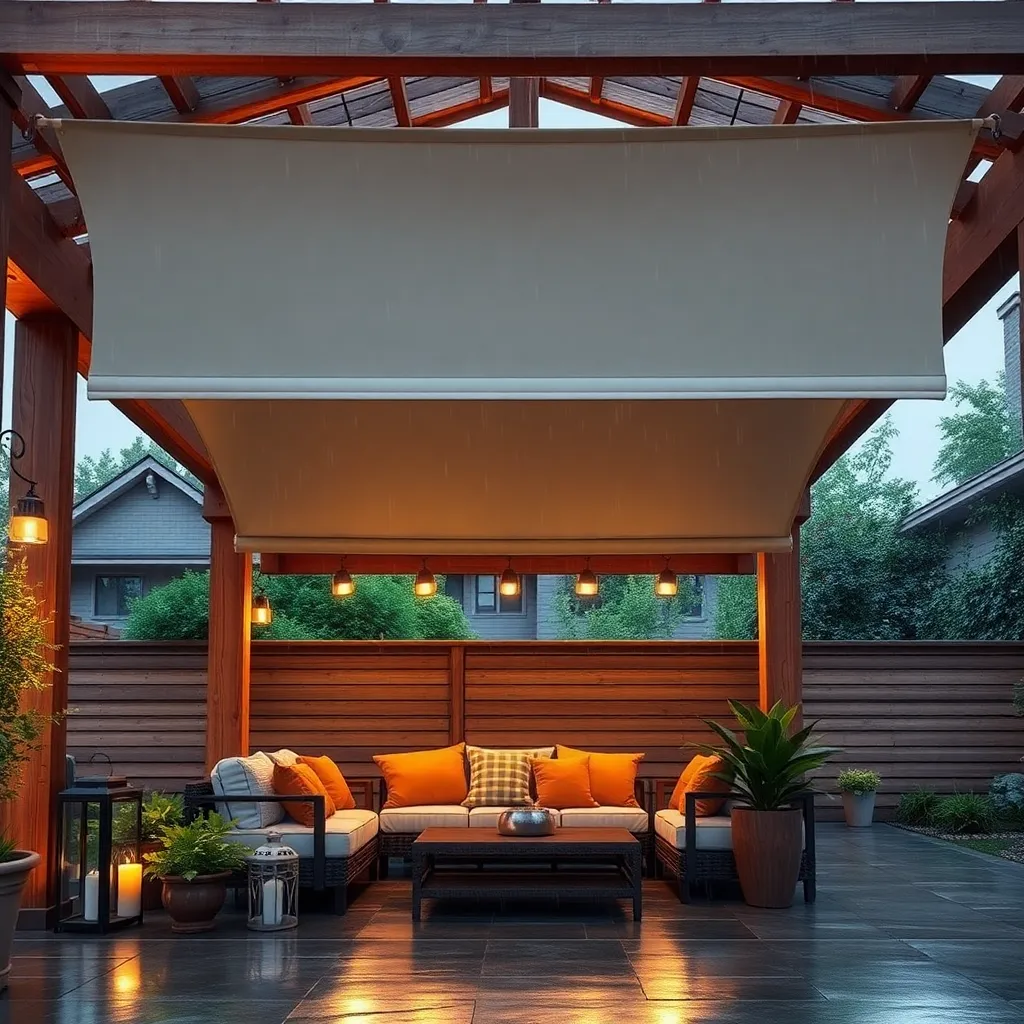 Stylish Awnings for Wet Weather