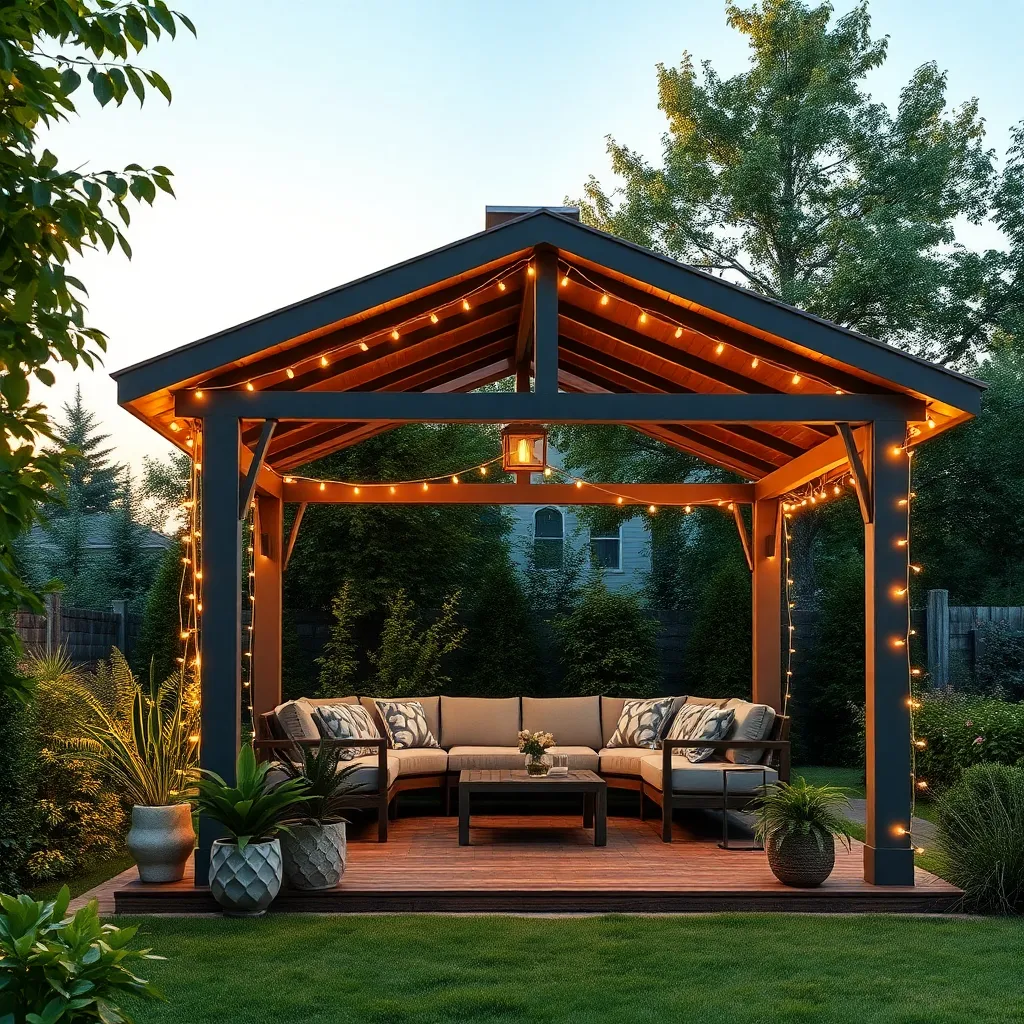 Add Solar-Powered Lighting Features