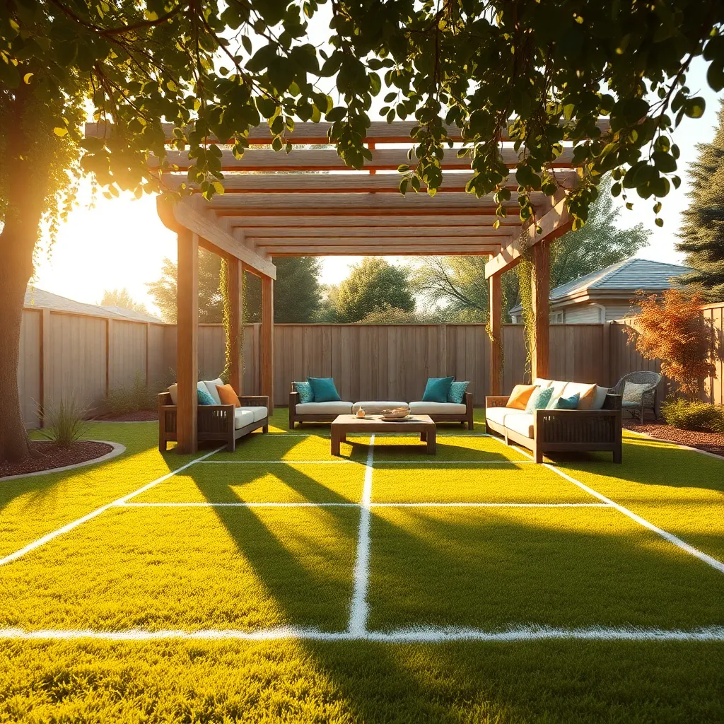 Measure and Mark Pergola Layout