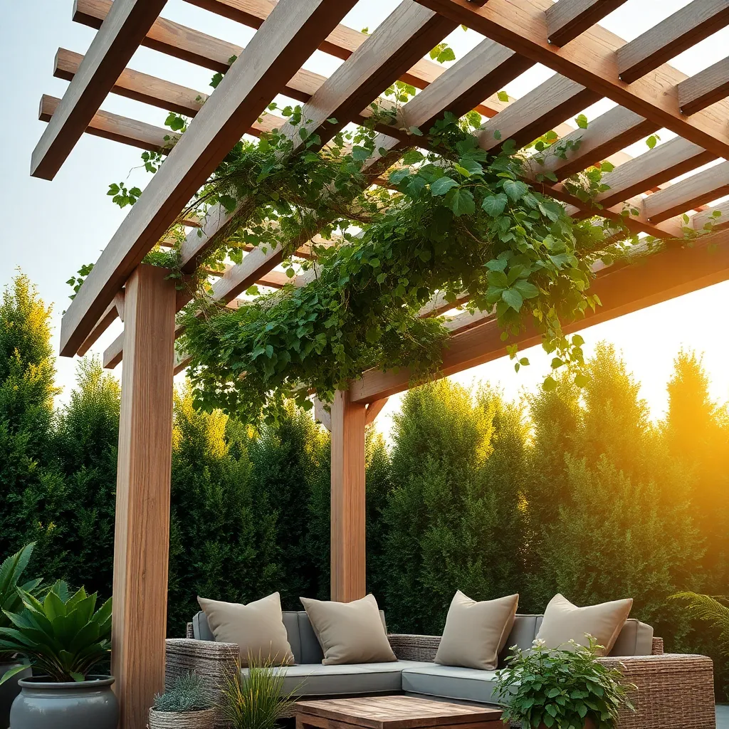 Position Pergola Strategically for Privacy