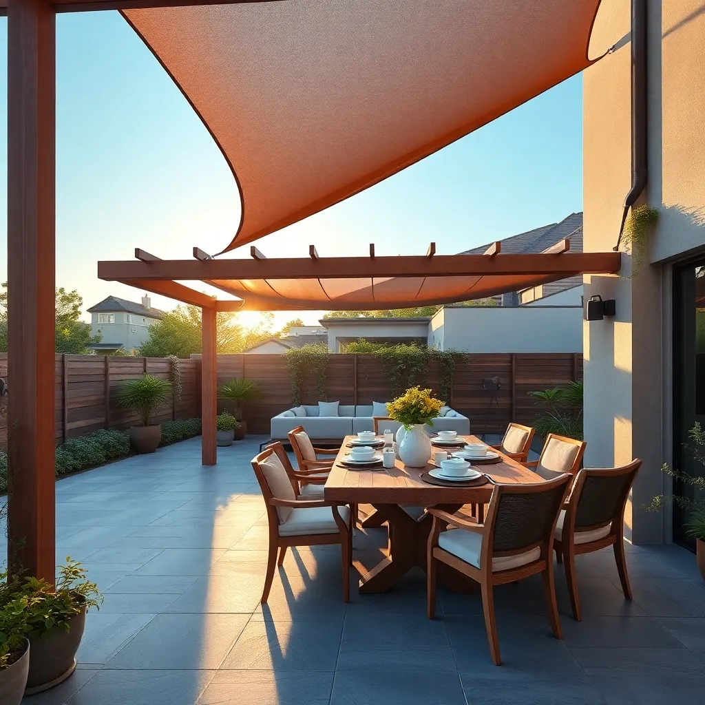 Incorporate Retractable Pergola Canopies