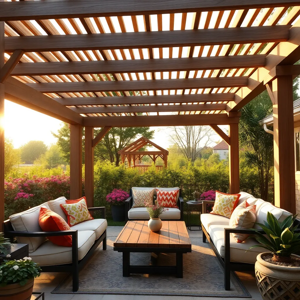 Stylish Pergola-Patio Pairings to Explore