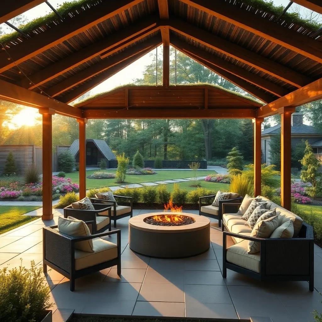Enclosed Garden Pavilion (Year-Round Functionality with Panoramic Views)