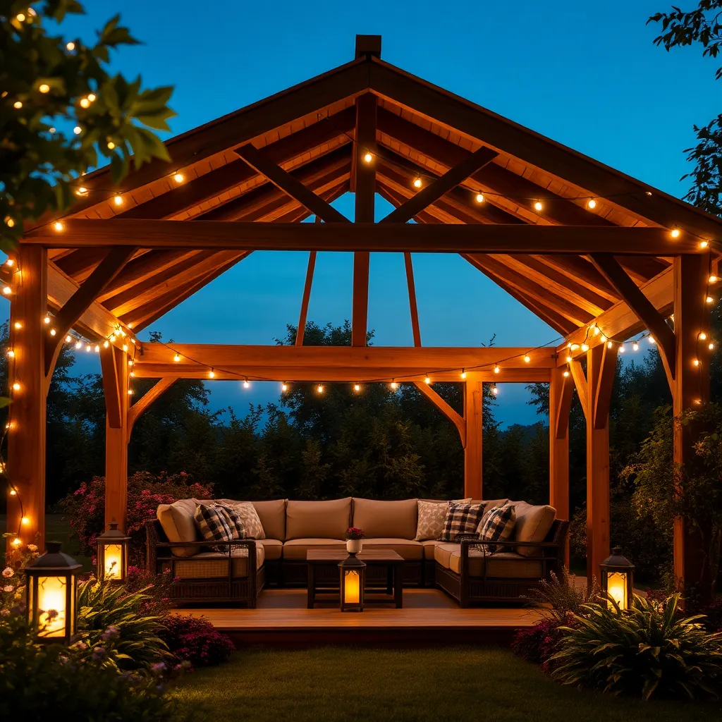 Assess Your Gazebo's Lighting Needs