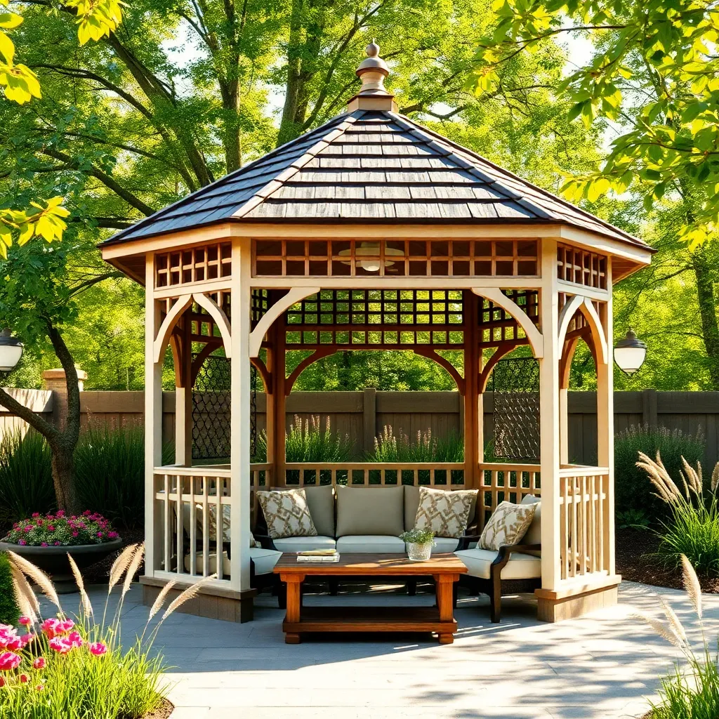 Octagonal Gazebos for Unique Appeal