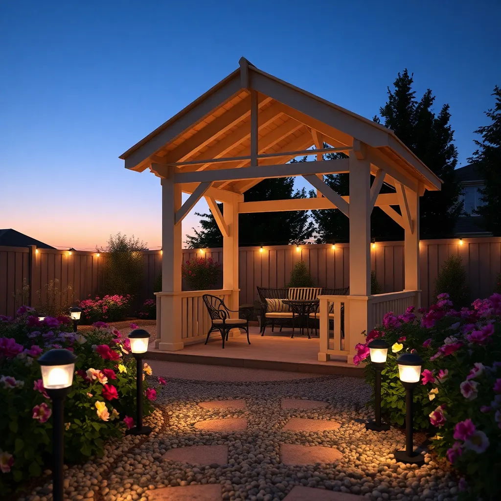 Highlight Pathways with Solar Lights
