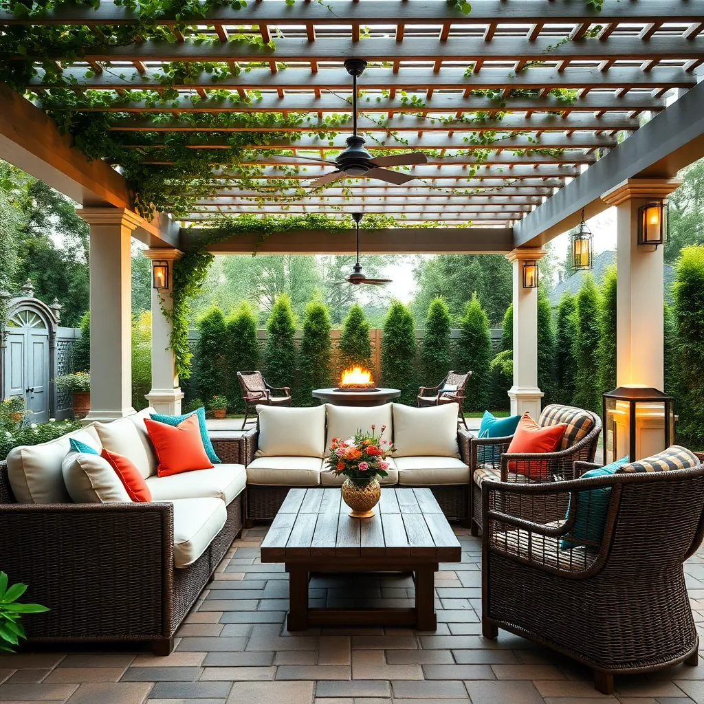 Incorporate Luxurious Outdoor Seating
