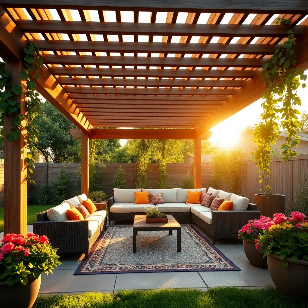 Choose Pergola Design and Size
