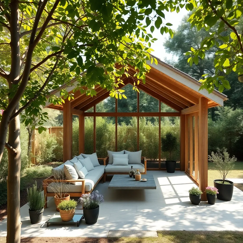 Space-Saving Pavilion Layout Ideas