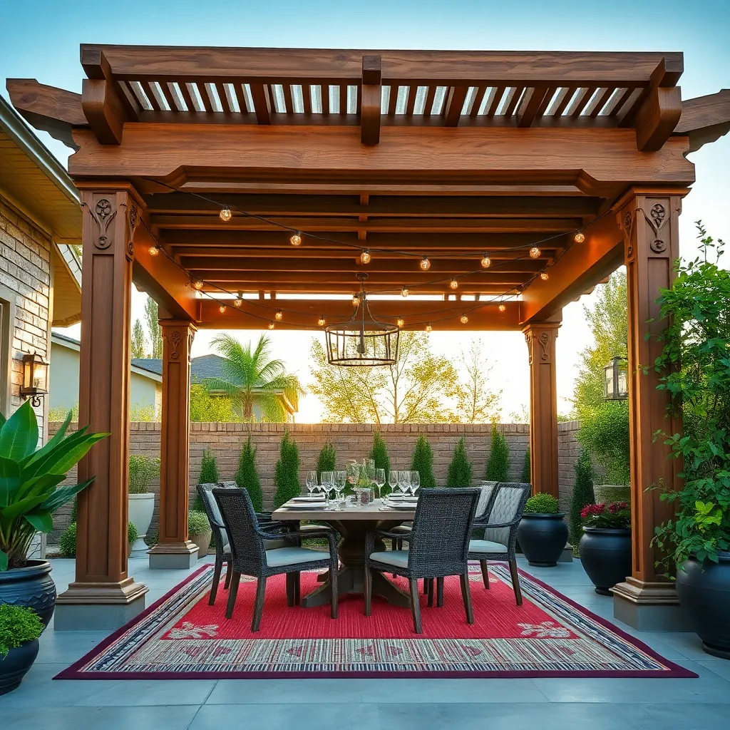 Define Space with Outdoor Rugs