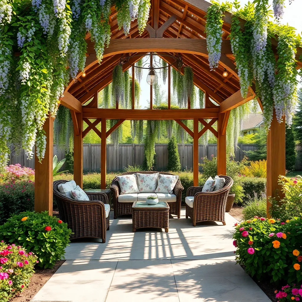 Garden-Inspired Gazebo Settings